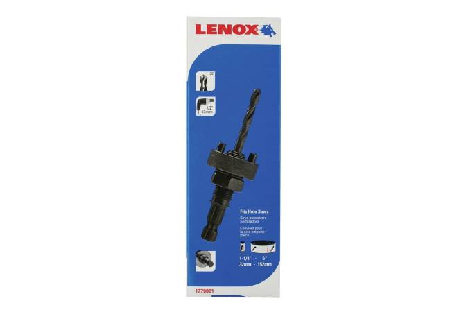 Шпиндель (держатель) Lenox® 1779801, для биметаллических коронок с пилотным сверлом 2L 2T 4.25''